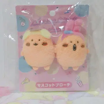 산리오 x 나가노 프렌즈 두더지 고로케 마이멜로디 폼폼푸딩 브로치