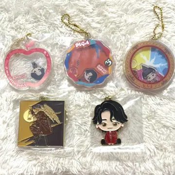 미세스 그린애플 1번 복권 키링 5개 세트 미사용 새상품