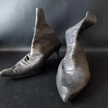 앤 드뮐미스터 ANN DEMEULEMEESTER 가죽 부티