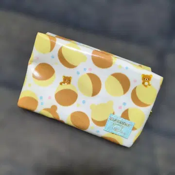 레어 리락쿠마 방울 카스테라 파우치