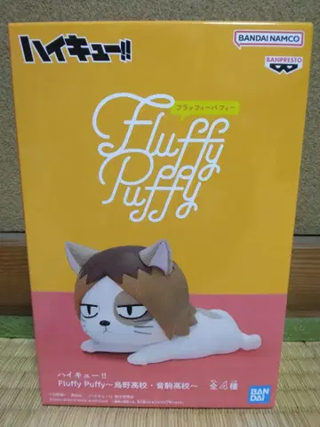 하이큐!! Fluffy Puffy 켄마 고양이 코즈메 켄마 피규어