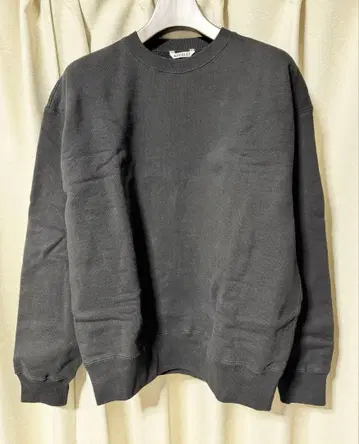 AURALEE HEAVY BD SWEAT P/O 블랙 2024년