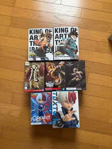 히로아카 미도리야 이즈쿠 & 바쿠고 카츠키 기타 7체 피규어 세트