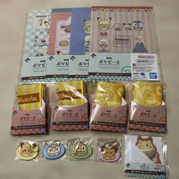 [ 13피스 ] 포켓피스 제일복권 타월 클리어 파일 포스트잇 러버참