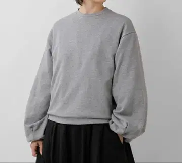 새상품 Gauze# 거즈 코튼 볼륨 슬리브 쭈리 풀오버