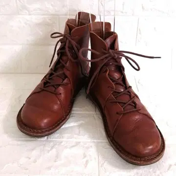 trippen 레이스업 가죽 부츠 (노마드) 36