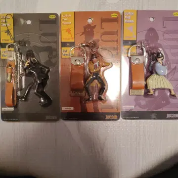 루팡 3세 지겐 다이스케 제니가타 경부 이시카와 고에몽 피규어 스트랩