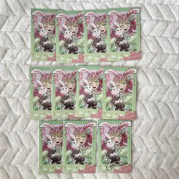 귀멸의 칼날 AGF 묘년 폴라로이드풍 카드 칸로지 미츠리 금박