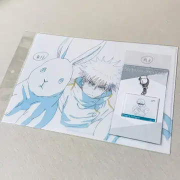 주술회전전 후시구로 원화 클리어 파일 아크릴 키링