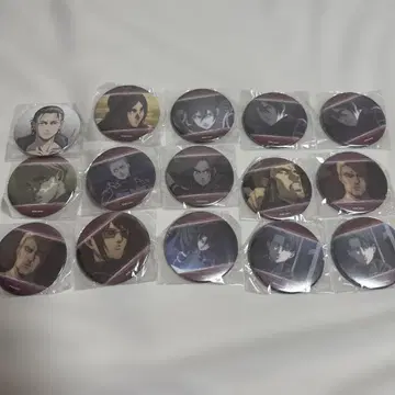 진격의 거인 아타리츠키 트레이딩 캔뱃지 묶음 판매