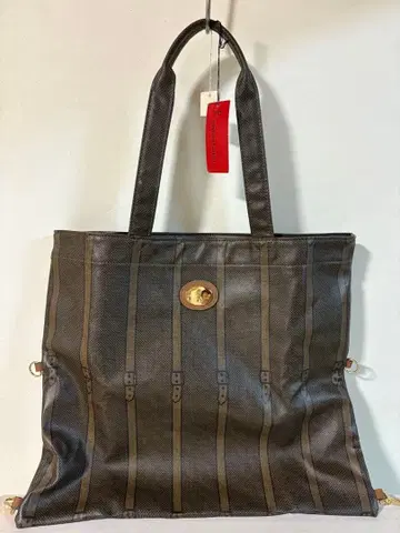 Roberta di Camerino 레트로 벨트 프린트 토트백