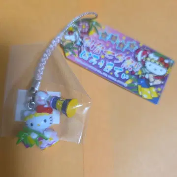 헬로키티 지역 한정 키티 매달린 장식 스트랩 센다이 칠석 축제