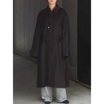 ssstein 오버사이즈드 인베스티게이티드 코트 캐시미어