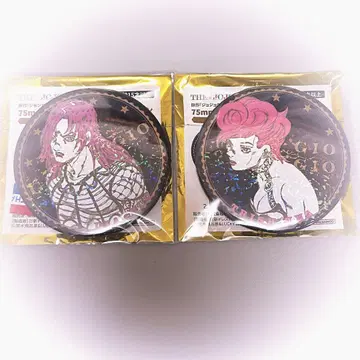 죠죠 죠죠월드 홀로그램 캔뱃지 디아볼로 트리쉬