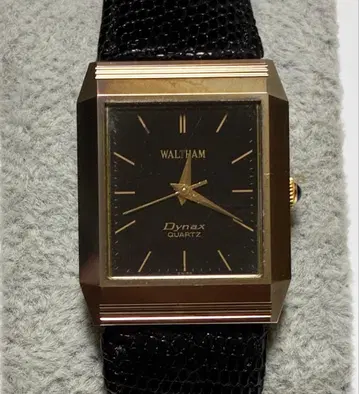 Waltham 월쌈 다이나믹스 남성용 쿼츠 블랙 새상품 배터리