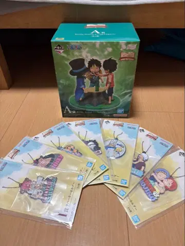 원피스 제일복권 드라마틱 메모리즈 A상 피규어 I상 키링