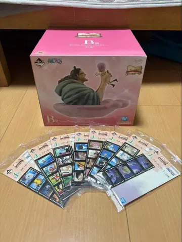 원피스 제일복권 드라마틱 메모리즈 B상 피규어 J상 스티커