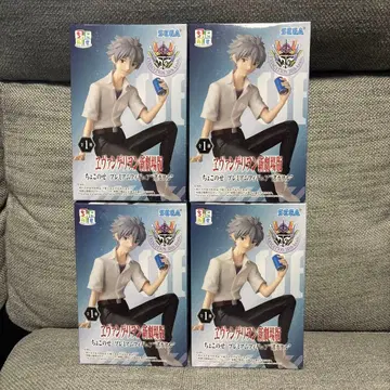 에반게리온 신극장판 쵸코노세 프리미엄 피규어 '나기사 카오루' 4체 세트