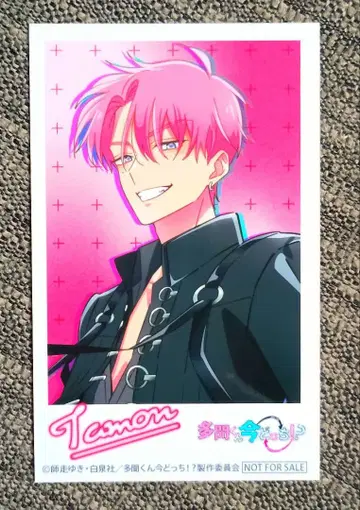 [후쿠하라 타몬] 타몬 군 지금 어느 쪽 미니 사진 특전 CD