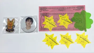 TXT 캔뱃지 아크릴 배치 낙하물 연준 팬아트