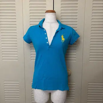 랄프 로렌 폴로 해외 걸 구제 의류 v넥