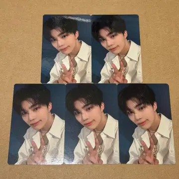 건욱 럭키드로우 트레이딩 카드 5장 KCON LA 2025 MD ZB1