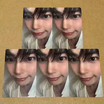 한빈 럭키 드로우 트레이딩 카드 5장 KCON LA 2025 MD ZB1