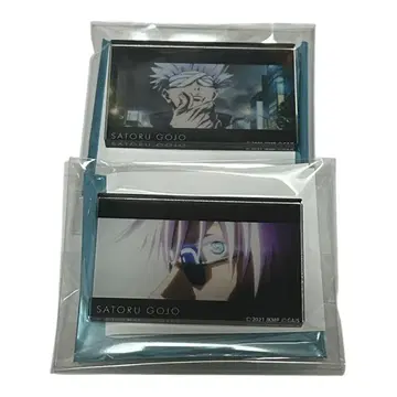 주술회전0 트레이딩 장면 사진 아크릴 블록 고죠 사토루