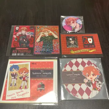 트위스테 에이스 트라포라 기숙사복 스케어리 유니온 캔뱃지 세트