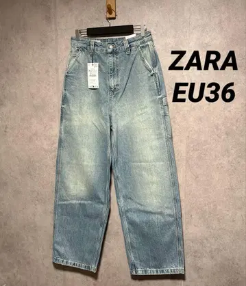 ZARA 자라 와이드 배기 핏 청바지 EU36