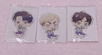 진격의 거인 리바이 엘렌 엘빈 아기 아크릴 키링