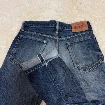 드님 DENIME 적청 지퍼