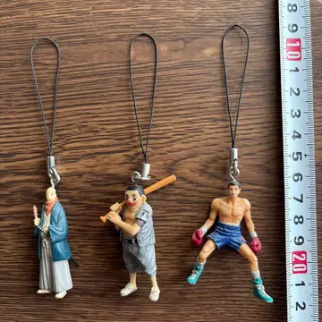 마츠모토 타이요 캐릭터 피규어 스트랩 3개 세트