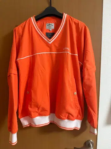 캘러웨이 골프 바람막이 L 사이즈 오렌지