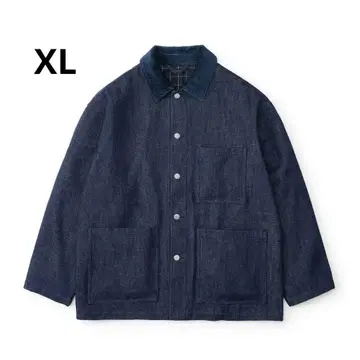 everyone soft denim coverall jacket XL