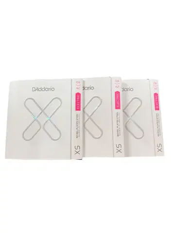 D'Addario XSE0942 일렉 기타 줄 SuperLight 3세트