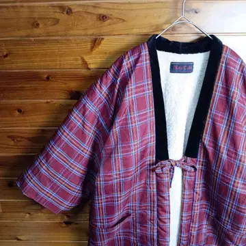 반테, 반텐, 한텐, 도테라, 짱짱코, 체크 무늬, 안감, 보아