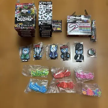 BIGBANG 곰 캐릭터 키링 세트