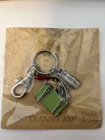 [ 미개봉 ] 마츠토야 유미 TRANSIT 2009 키링