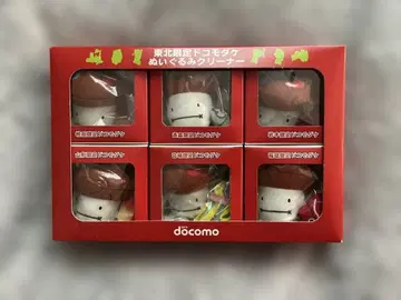 도코모다케 봉제 인형 클리너 6개 세트