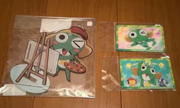 개구리 중사 케로로 아크릴 스탠드 스티커 세트