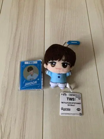 재고 라스트 TWS 지훈 SD 인형 아크릴 배지 세트 남코 한정판