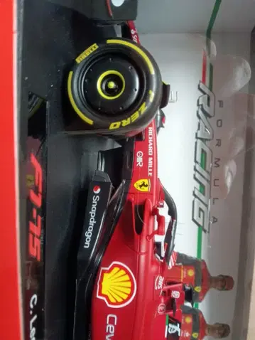 Ferrari 페라리 F1-15 르클레르 1/18 미개봉 새상품 부라고