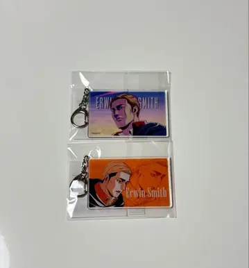 진격의 거인 엘빈 아크릴 키링