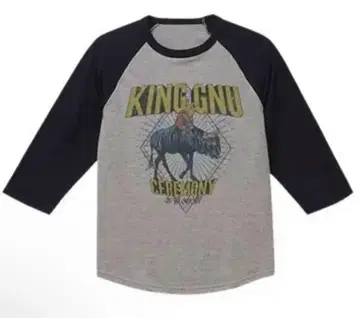 King Gnu 래글런 T셔츠 S사이즈 킹누