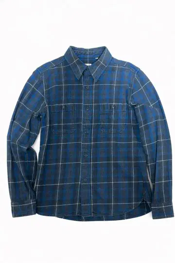 THE FLAT HEAD 플랫 헤드 플란넬 셔츠 아메카지 긴팔 남성용