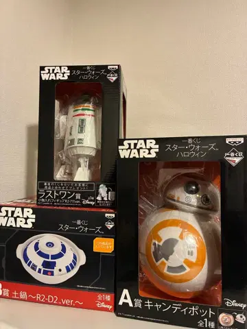 스타 워즈 1번 복권 R2-D2 뚝배기 소품함 BB-8 할로윈