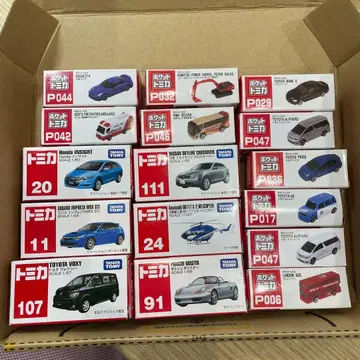 토미카 포켓토미카 일괄 16대 미개봉 새상품 4 포르쉐 박스터 등