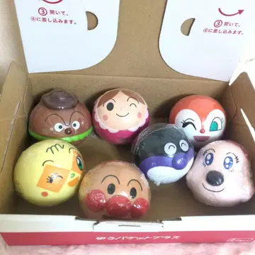 가챠가챠 호빵맨 커다란 마스코트