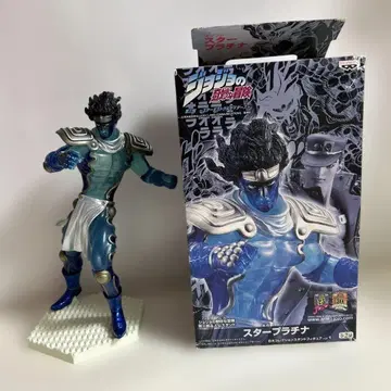 죠죠의 기묘한 모험 DX 스탠드 피규어 스타 플래티넘 클리어ver